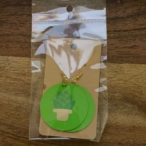 Succulent Earrings
